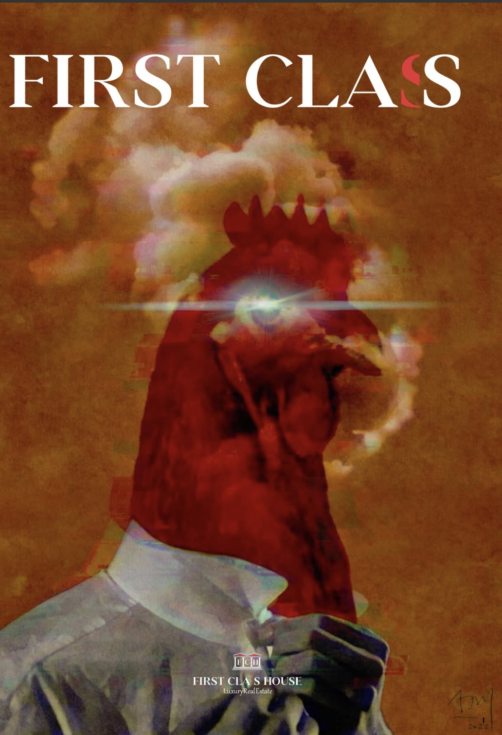 First Class Mag cover featuring Gallina est occultum Gallus