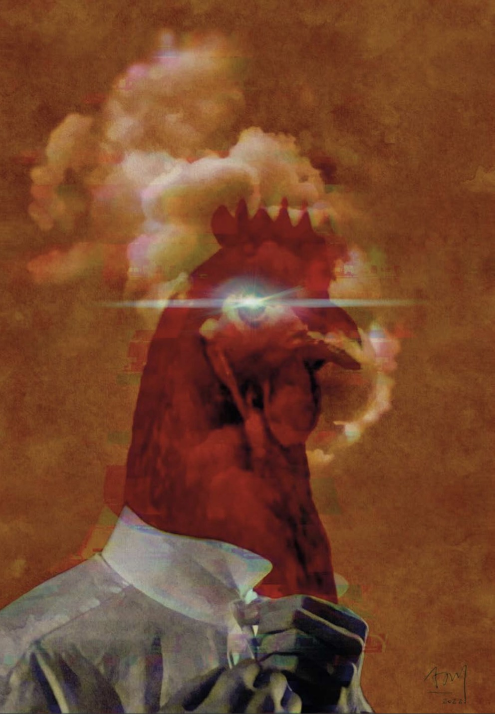 Gallina est occultum Gallus by Joaquín Morodo